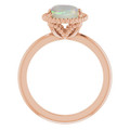 Oval Black Opal 13_Rose Gold_Oval