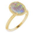 Oval Black Opal 13_Yellow Gold_Oval