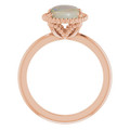 Oval White Opal 14_Rose Gold_Oval