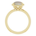 Oval White Opal 14_Yellow Gold_Oval
