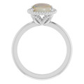 Oval White Opal 14_White Gold_Oval