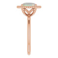 Oval Black Opal 13_Rose Gold_Oval