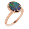Oval Boulder Opal 98_Rose Gold_Oval