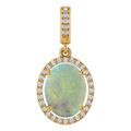 Oval Boulder Opal 94_Yellow Gold_Oval Oval Boulder Opal 94_Yellow Gold_Oval