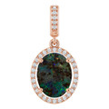 Oval Boulder Opal 97_Rose Gold_Oval Oval Boulder Opal 97_Rose Gold_Oval