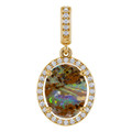 Oval Boulder Opal 101_Yellow Gold_Oval Oval Boulder Opal 101_Yellow Gold_Oval