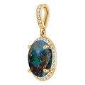 Oval Boulder Opal 109_Yellow Gold_Oval Oval Boulder Opal 109_Yellow Gold_Oval