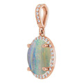 Oval Boulder Opal 112_Rose Gold_Oval Oval Boulder Opal 112_Rose Gold_Oval