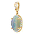 Oval Boulder Opal 112_Yellow Gold_Oval Oval Boulder Opal 112_Yellow Gold_Oval