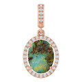 Oval Boulder Opal 114_Rose Gold_Oval Oval Boulder Opal 114_Rose Gold_Oval