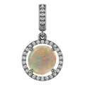 Round White Opal 119_White Gold_Round Round White Opal 119_White Gold_Round