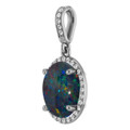 Oval Opal Triplet 131_Sterling Silver_Oval Oval Opal Triplet 131_Sterling Silver_Oval