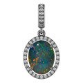 Oval Opal Triplet 139_Sterling Silver_Oval Oval Opal Triplet 139_Sterling Silver_Oval