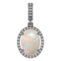 Oval White Opal 1_Sterling Silver_Oval