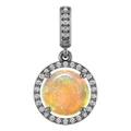 Round Black Opal 56_White Gold_Round