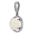 Round White Opal 57_White Gold_Round