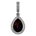 Teardrop Boulder Opal 40_Sterling Silver_Teardrop
