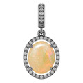 Oval Black Opal 4_White Gold_Oval Oval Black Opal 4_White Gold_Oval