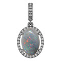 Oval Black Opal 12_White Gold_Oval Oval Black Opal 12_White Gold_Oval