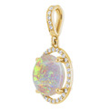 Oval Black Opal 13_Yellow Gold_Oval Oval Black Opal 13_Yellow Gold_Oval