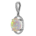 Oval Black Opal 13_Sterling Silver_Oval Oval Black Opal 13_Sterling Silver_Oval