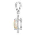 Oval White Opal 18_Sterling Silver_Oval Oval White Opal 18_Sterling Silver_Oval