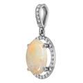 Oval White Opal 18_White Gold_Oval Oval White Opal 18_White Gold_Oval