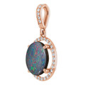Oval Boulder Opal 33_Rose Gold_Oval Oval Boulder Opal 33_Rose Gold_Oval