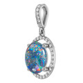 Oval Opal Triplet 60_Sterling Silver_Oval Oval Opal Triplet 60_Sterling Silver_Oval