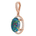 Oval Opal Triplet 69_Rose Gold_Oval Oval Opal Triplet 69_Rose Gold_Oval