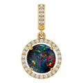 Round Boulder Opal 47_Yellow Gold_Round Round Boulder Opal 47_Yellow Gold_Round