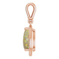 Teardrop Pipe Opal 39_Rose Gold_Teardrop Teardrop Pipe Opal 39_Rose Gold_Teardrop