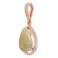 Teardrop Pipe Opal 39_Rose Gold_Teardrop Teardrop Pipe Opal 39_Rose Gold_Teardrop