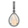 Teardrop White Opal 43_Sterling Silver_Teardrop Teardrop White Opal 43_Sterling Silver_Teardrop
