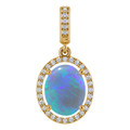 Oval Black Opal 92_Yellow Gold_Oval Oval Black Opal 92_Yellow Gold_Oval