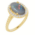 Oval Black Opal 12_Yellow Gold_Oval