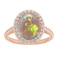 Oval White Opal 14_Rose Gold_Oval