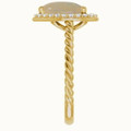 Teardrop White Opal 43_Yellow Gold_Teardrop