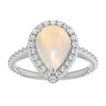 Teardrop White Opal 43_Sterling Silver_Teardrop