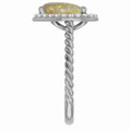 Teardrop Pipe Opal 39_White Gold_Teardrop
