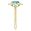 Oval Black Opal 75_Yellow Gold_Oval