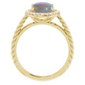 Oval Black Opal 76_Yellow Gold_Oval