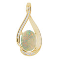 Oval Boulder Opal 95_Yellow Gold_Oval Oval Boulder Opal 95_Yellow Gold_Oval