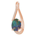 Oval Boulder Opal 98_Rose Gold_Oval Oval Boulder Opal 98_Rose Gold_Oval