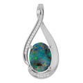 Oval Boulder Opal 102_White Gold_Oval Oval Boulder Opal 102_White Gold_Oval