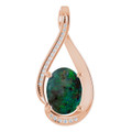 Oval Boulder Opal 104_Rose Gold_Oval Oval Boulder Opal 104_Rose Gold_Oval