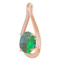 Oval Boulder Opal 104_Rose Gold_Oval Oval Boulder Opal 104_Rose Gold_Oval