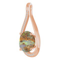 Oval Boulder Opal 107_Rose Gold_Oval Oval Boulder Opal 107_Rose Gold_Oval