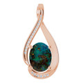 Oval Boulder Opal 109_Rose Gold_Oval Oval Boulder Opal 109_Rose Gold_Oval