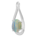 Oval Boulder Opal 112_White Gold_Oval Oval Boulder Opal 112_White Gold_Oval